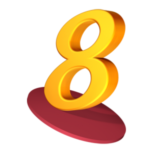 Channel 8 logo