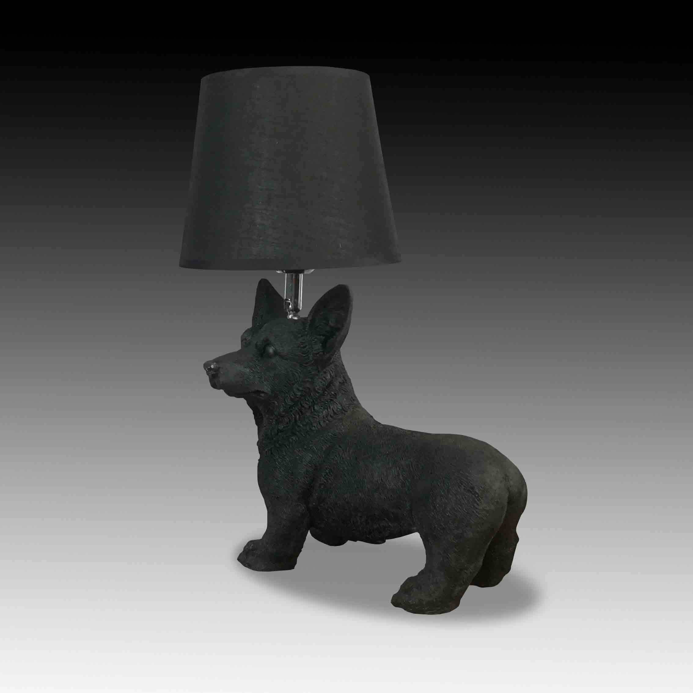 corgi table lamp