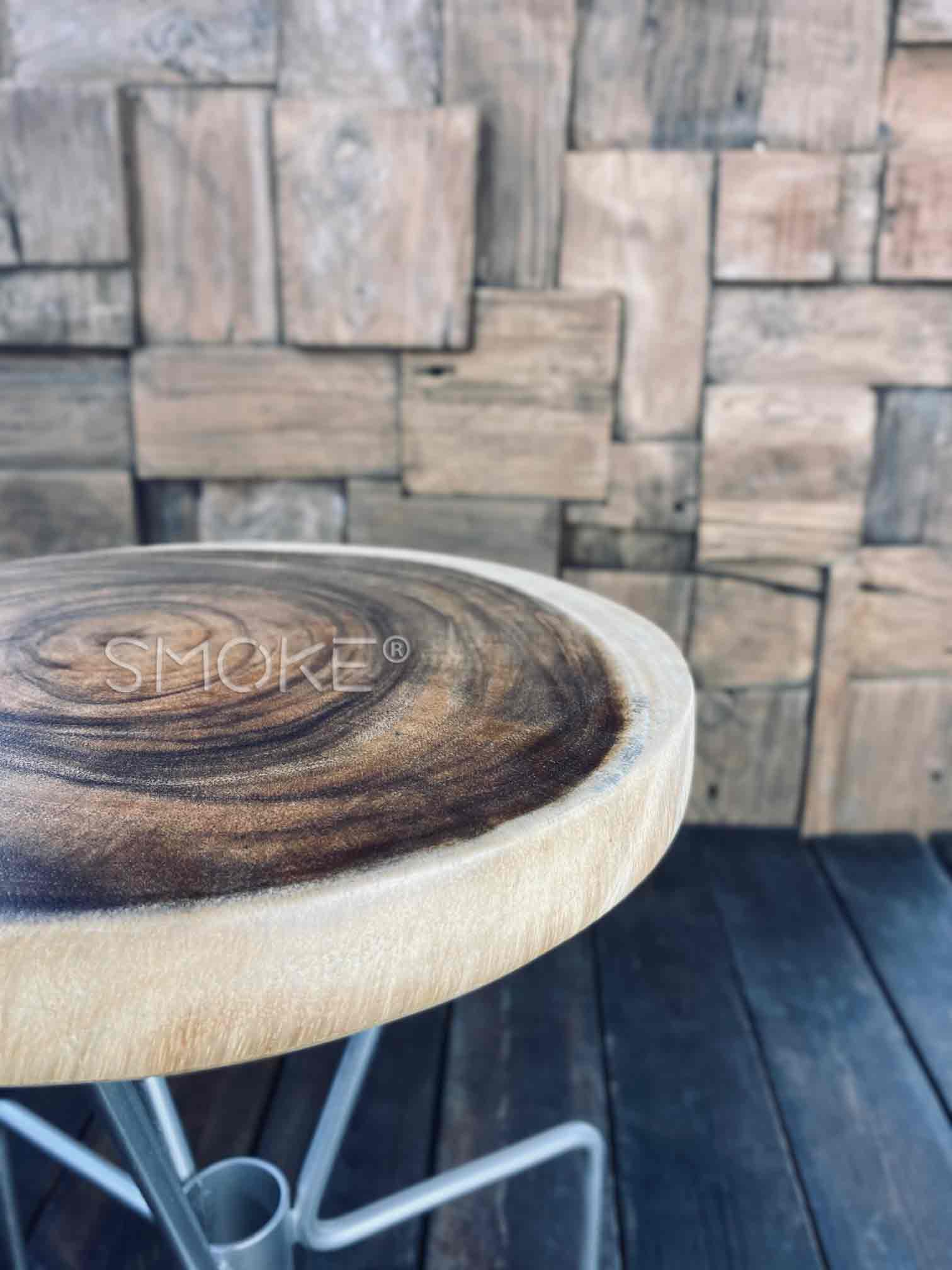 close up wood stool