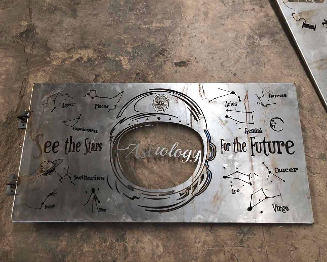 Astrology Metal Signage